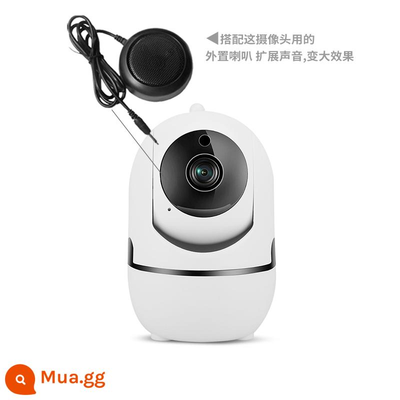 Ô tô điều khiển từ xa 4G truyền hình ảnh độ trễ thấp độ nét cao WIFI camera không dây mô-đun giọng nói hai chiều - máy ảnh xoay màu trắng