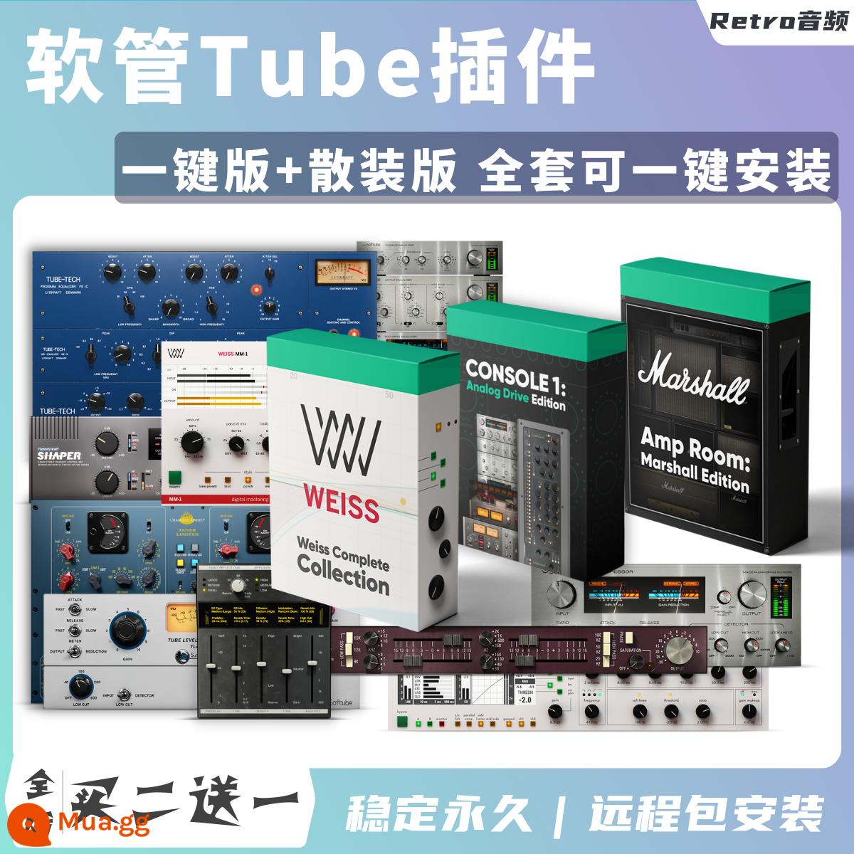 Đầu cắm ống vòi Tube Tech CL1B nhuộm nén quang Weiss trộn muộn cài đặt từ xa - Bộ ống hệ thống Win