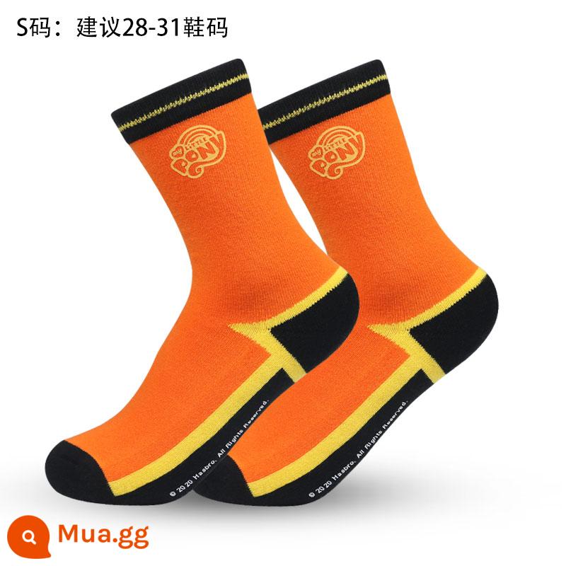 Pony Rainbow Pony Sports SOCKS TRẺ E - Kiểu 123-Cam 1 đôi [Size trẻ em M: 31-35]