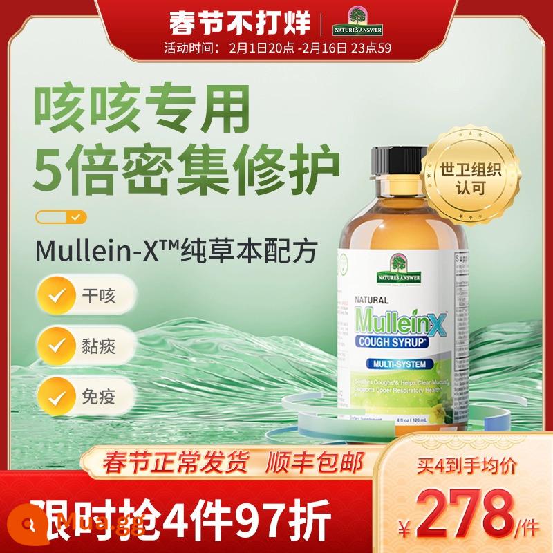 Thuốc decibel tốt cho người lớn trị ho, họng, ho, đờm dính, đờm màu trắng vàng và dính, thải ra từ phổi - Nước uống Kening 120ml (có tác dụng giảm ho hiệu quả cao)