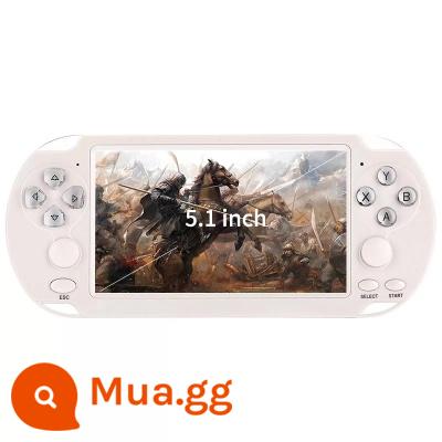 Máy chơi game PSP4000 Elf Pokémon Pokemon gba Nintendo thời thơ ấu cầm tay super Mario Altman chơi quái vật Contra psp trẻ em xách tay với máy chơi game cầm tay mp5 - 5.1 inch màu trắng 40G (3000 game)