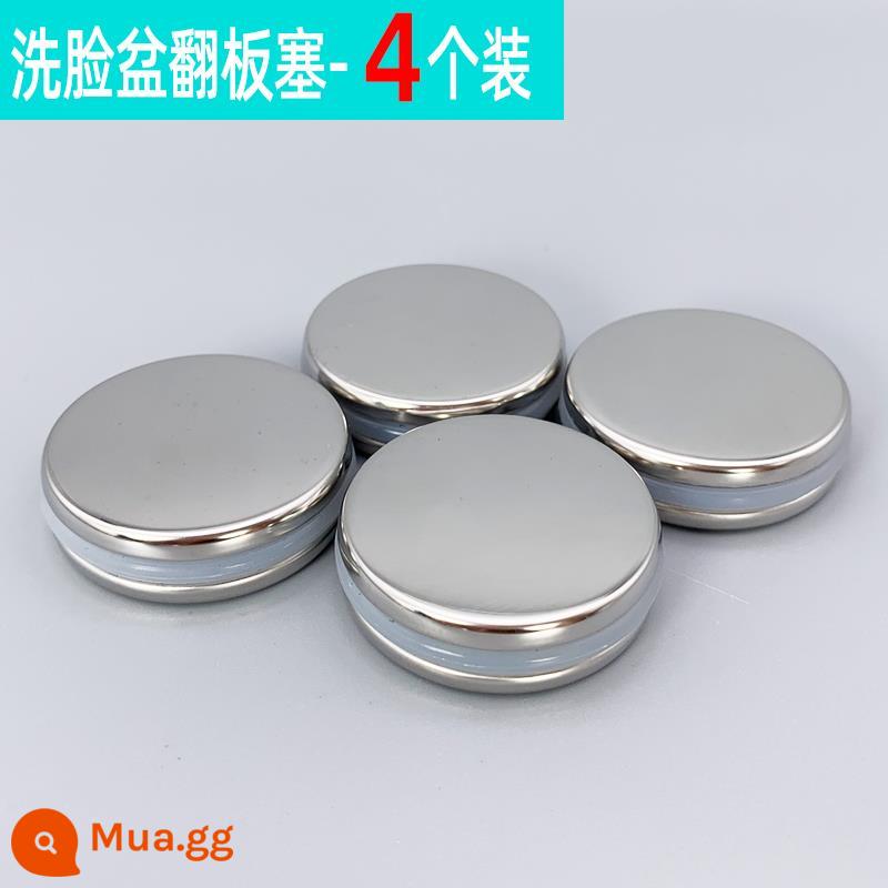 Chậu rửa bị rò rỉ cắm vòng cao su piston chậu rửa chậu rửa kín chậu rửa cắm chậu rửa tay - Gói 4 nắp đậy (bao gồm cả vòng đệm)