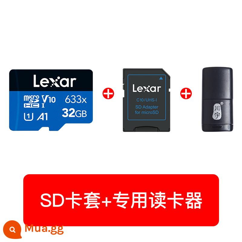 Máy ghi âm lái xe Lexar Nissan thẻ đặc biệt 128g thẻ TF tốc độ cao Sylphy 14 thế hệ 21/22 cổ điển Qijun Qashqai Tiida Tianlai Jinke thẻ lưu trữ nội bộ thẻ sd xe hơi thẻ nhớ - 32 GB + đầu đọc thẻ chuyên dụng miễn phí