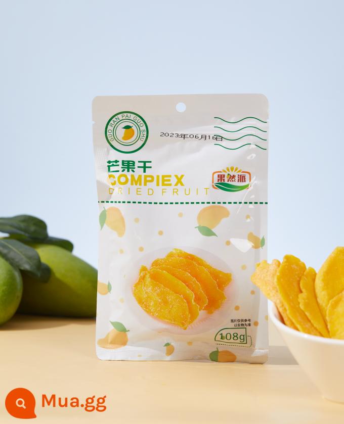 Chắc chắn rồi, xoài sấy dẻo, kẹo trái cây, trái cây sấy dẻo, snack lưới đỏ, trái cây sấy kiểu thái, không sợi, miếng dày và dẻo - Xoài sấy dẻo 108g*4 gói