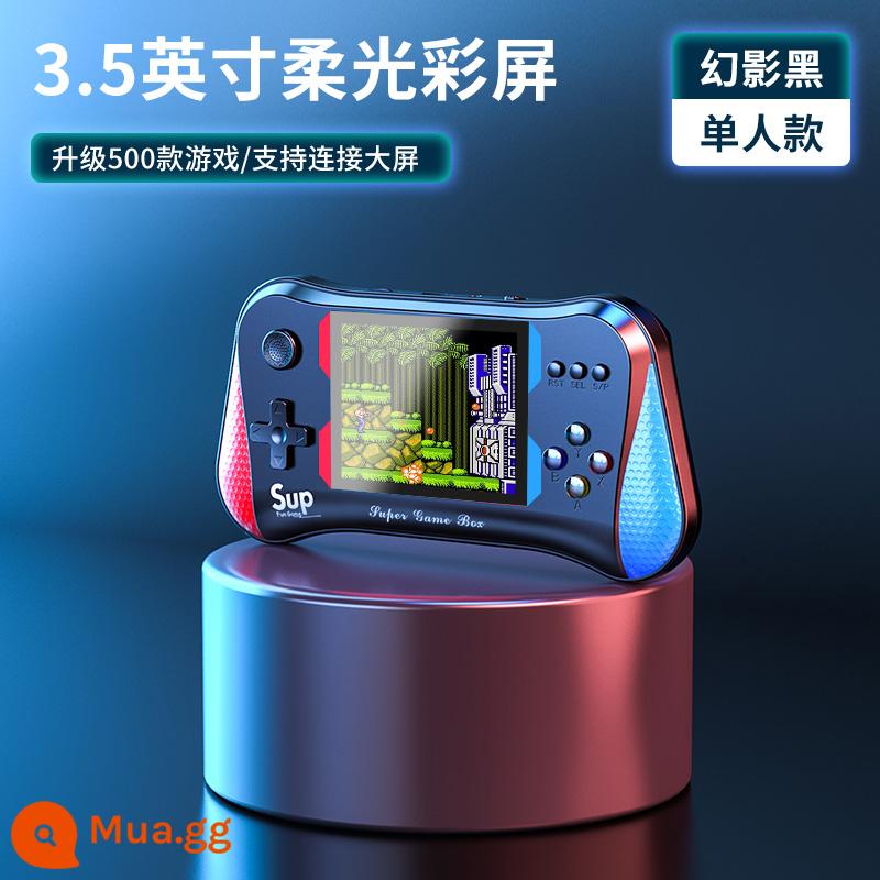 2022 MỚI SUP PALM PALL NEOSTALGIC Game Console Tuổi thơ Retro cổ điển Khối Nga Super PSP di động nhỏ FC Double Double Handheld 21 Game Machine Machine Double -pair Battle - ★Màn hình ngang 3,5 inch 500 trong 1 ★Đen kích thước đơn + cáp AV 3m