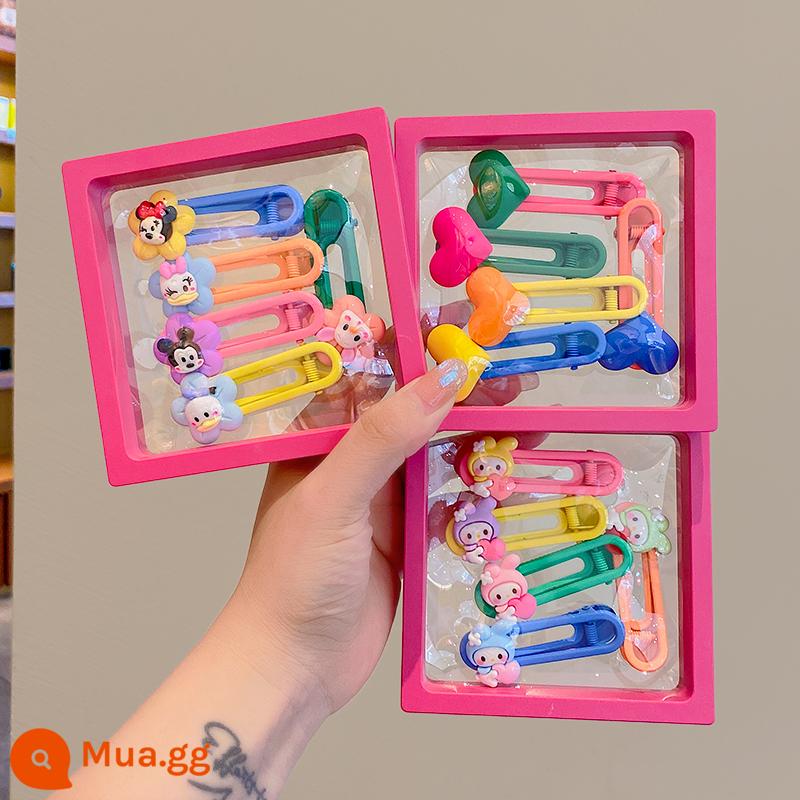 Tóc trẻ em clip bị hỏng Card tóc cô gái nhỏ Duyệt qua biển clip tâm trí cổ vật tổ chức trang trí đầu cho bé trang trí - Bộ 15 món kết hợp tình yêu 34#