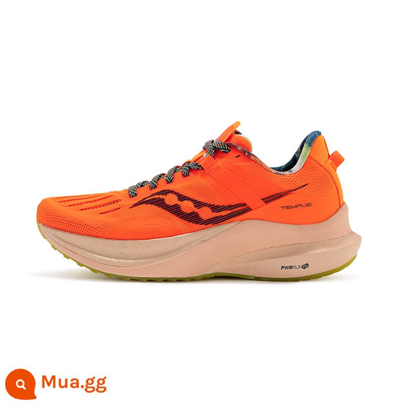 Giày chạy bộ Saucony TEMPUS nam hỗ trợ tập luyện giày chạy bộ cho cặp đôi giày thể thao thoải mái - Màu lửa trại [phong cách của phụ nữ]