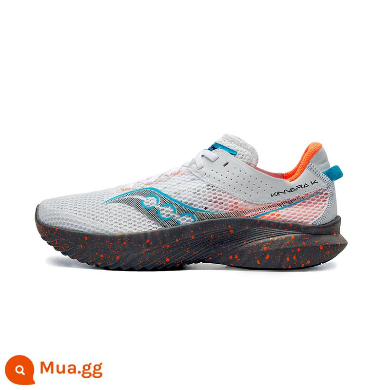 Saucony KINVARA Jinghua 14 giày thể thao tập luyện nam thoải mái và nhẹ dành cho cặp đôi giày chạy bộ nữ - Màu Oasis [Phong cách nam]