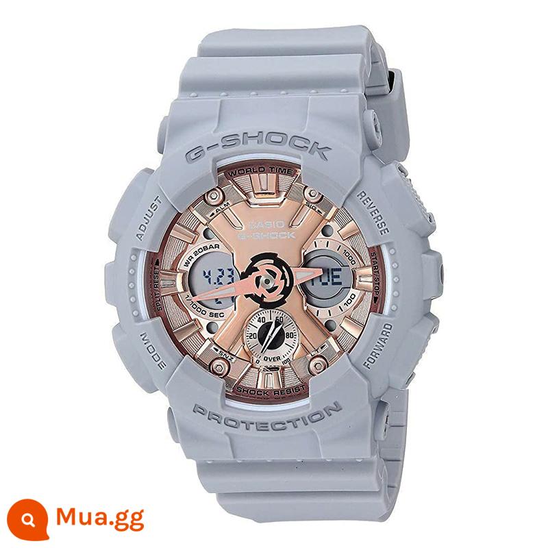 Đồng hồ CASIO kỳ lân thể thao nữ hoa anh đào hồng lưới đỏ chống thấm nước GMA-S110MP-4A1 NP SR - GMA-S120MF-8A