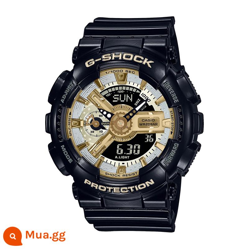 Đồng hồ CASIO kỳ lân thể thao nữ hoa anh đào hồng lưới đỏ chống thấm nước GMA-S110MP-4A1 NP SR - GMA-S110GB-1A