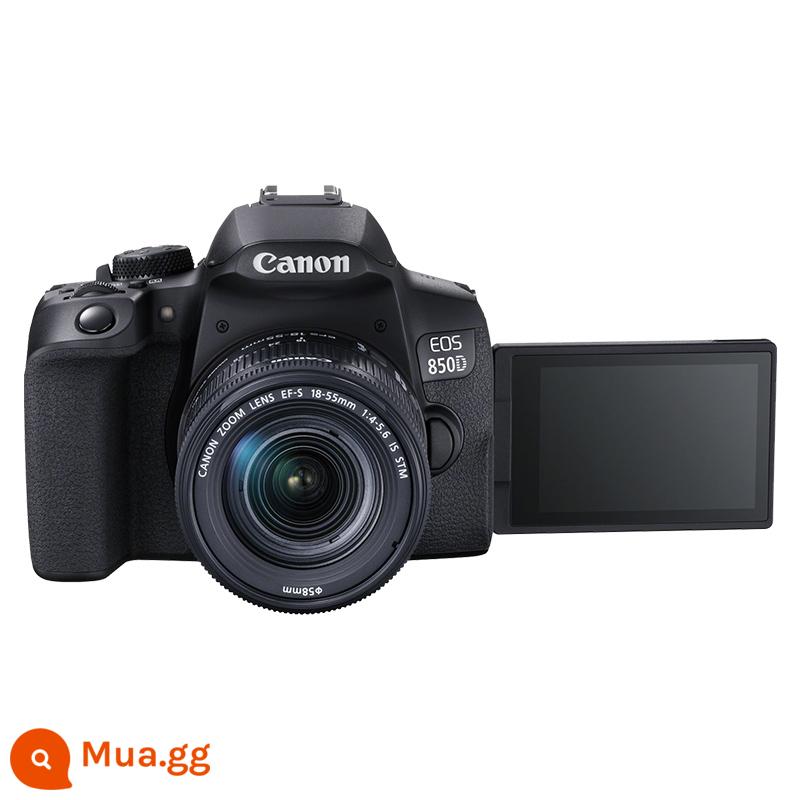 Máy ảnh một mắt Canon EOS 850D bên sinh viên cấp nhập cảnh vlog video 4K HD kỹ thuật số 800D phiên bản nâng cấp - đen