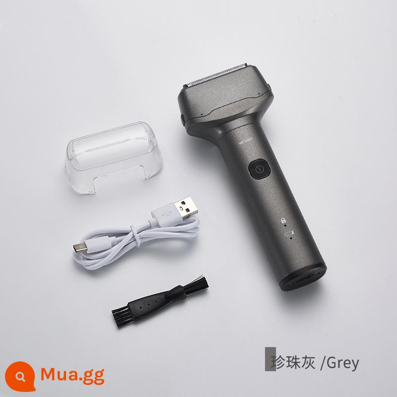 Xiaomi chat 2022 dao cạo búa nhỏ mới nhập khẩu của Đức dao cạo điện chuyển động qua lại cho nam - nghệ thuật màu xám