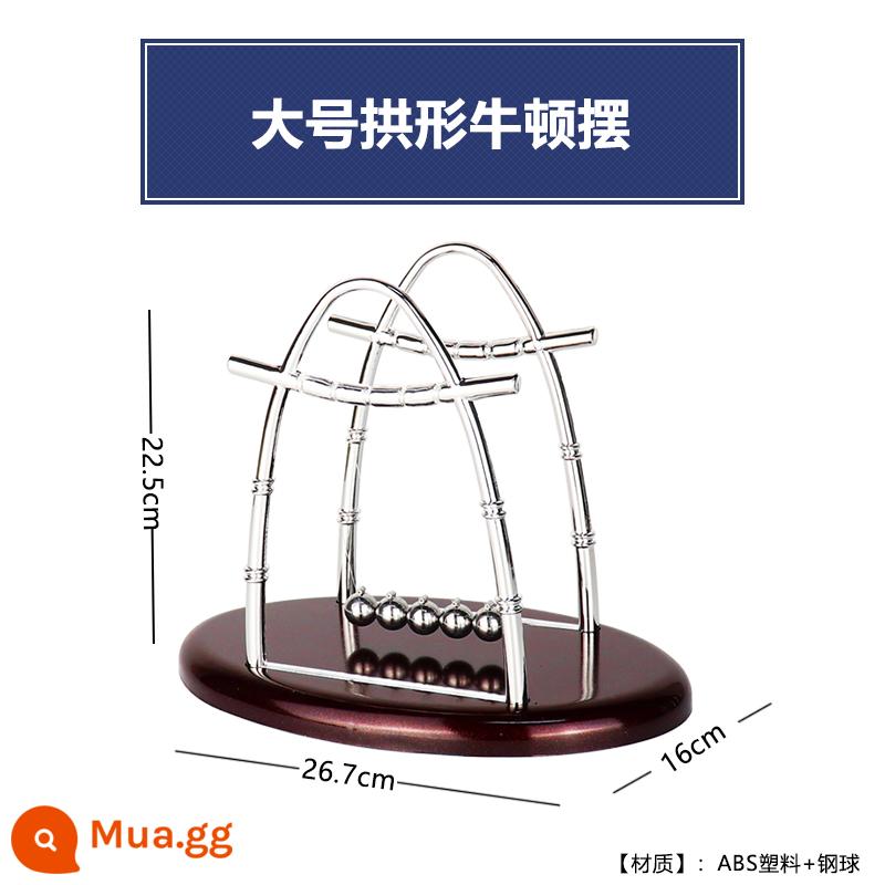 Newton đóng gói động cơ cá nhân nổi nổi Chaos nhỏ Bàn nhỏ Creative Trang trí nhà hiện đại và đơn giản đơn giản - Con lắc Newton hình vòm lớn