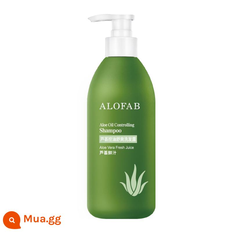 Aifeishi Aloe Vera [Wash and Mu] Dầu gội Icy Shower Gel Mặt nạ tóc Kiểm soát dầu Chống gàu Dưỡng ẩm Sảng khoái cho Nam và Nữ - [Dầu gội] [Kiểm soát dầu, làm mềm mượt và chống gàu] Dầu gội kiểm soát dầu và làm mới 460ml*1