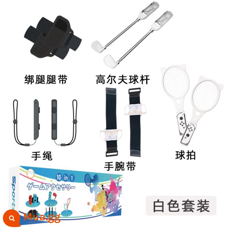 Trong kho, Paradise Switch Dance Blood Care Sports Dance Power Full 2023 Phụ kiện Dancing Aerobic Dancing Sensing Care Ring Ring Tay lái - Phụ kiện thể thao [Bộ 10 trong 1] Trắng