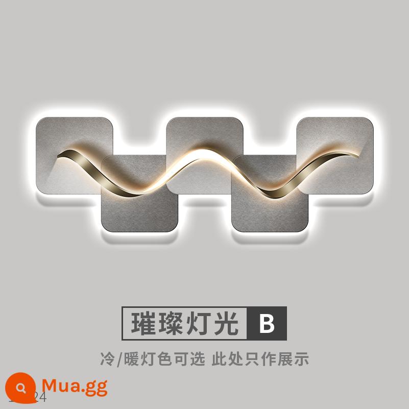 Hiện đại ánh sáng phòng khách sang trọng vẽ tranh đèn LED Đèn ánh sáng -phong cách tối giản sofa nền treo tường Tranh vẽ cao -end bức tường bức tranh tường bức tranh tường - Đèn sáng B.