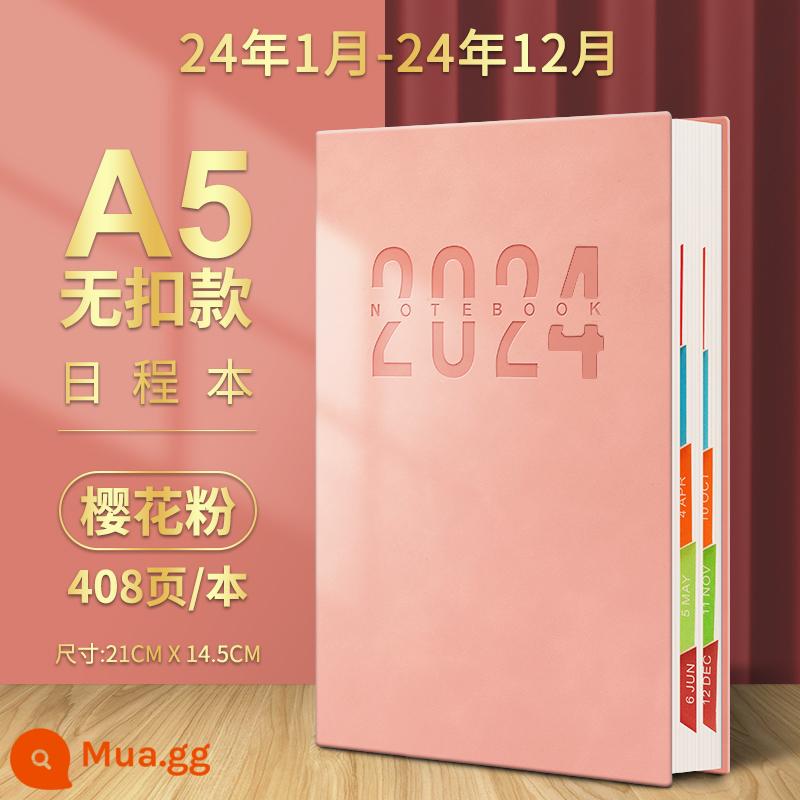 2023 sổ lịch trình thẻ nhật ký quản lý thời gian 365 ngày hàng ngày lên kế hoạch bảng này một ngày một trang lịch sổ tay phụ sổ tay tài khoản sổ tay hiệu quả sổ tay nhật ký công việc tùy chỉnh notepad - (Chương trình nghị sự) Bột Sakura không khấu trừ 408 trang