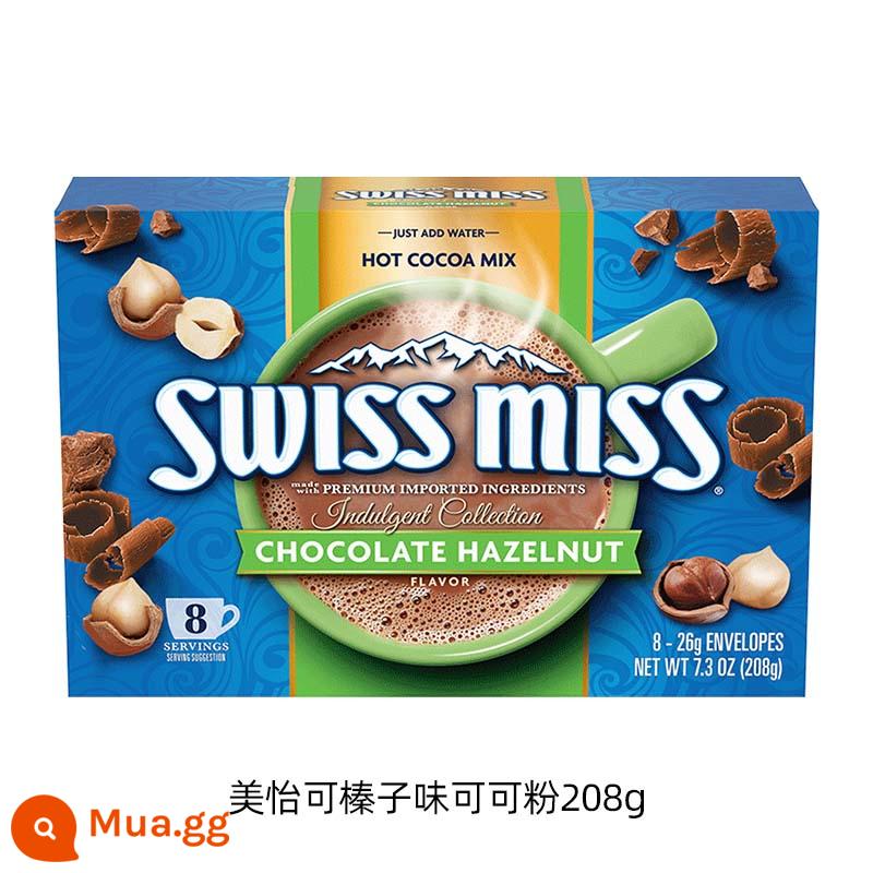 swissmiss Swiss Miss Meiyike sô cô la nóng bột ca cao sữa pha đồ ​​uống bữa sáng hoài cổ - Hương hạt dẻ 208g (làm được 8 cốc) áp dụng đến 25/5