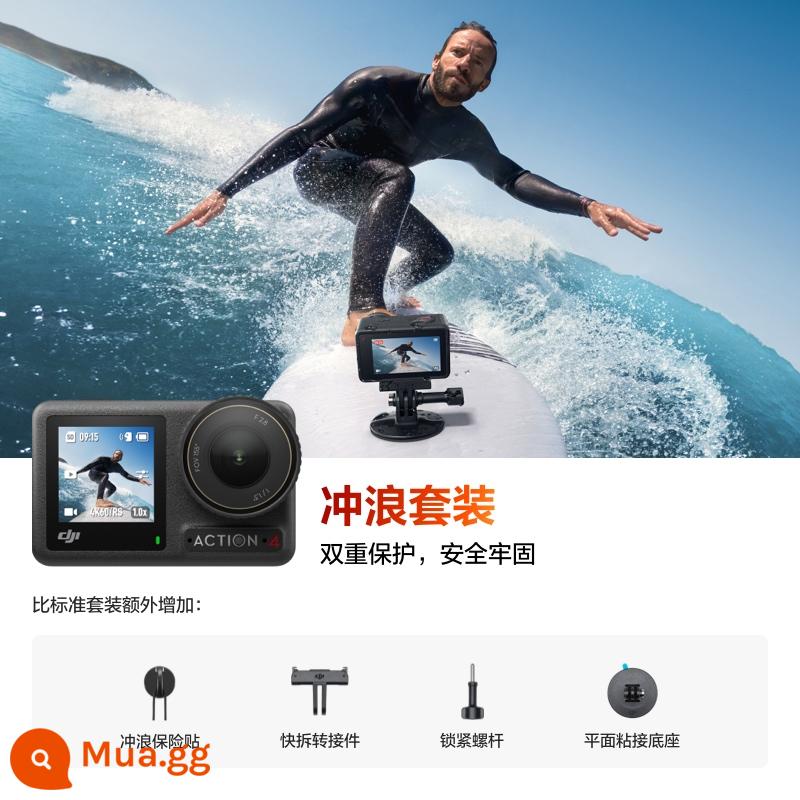 [Sản phẩm mới] Camera hành động DJI Osmo Action 4 camera lặn đi xe máy - bộ đồ lướt sóng