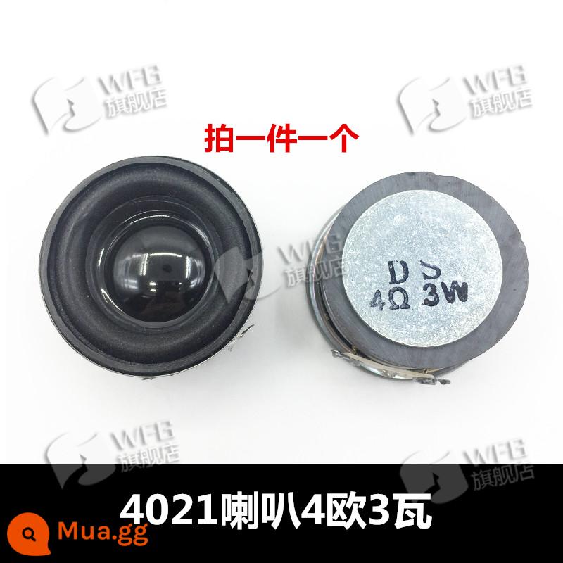 Đường kính loa tròn/vuông 20/28/36/40/66/77mm4/8 Euro 0.5/1/2/3/5/loa 10W watt - 4021 vòng từ bên ngoài 4 ohm 3 watt 1 cái