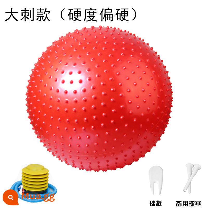 Dragon Ball Children Huấn luyện Tích hợp cảm giác Yoga Ball Fitness Ball cho phụ nữ mang thai để sinh nở, massage rụn massage cân bằng bóng xúc giác - Kiểu gai lớn (màu đỏ)