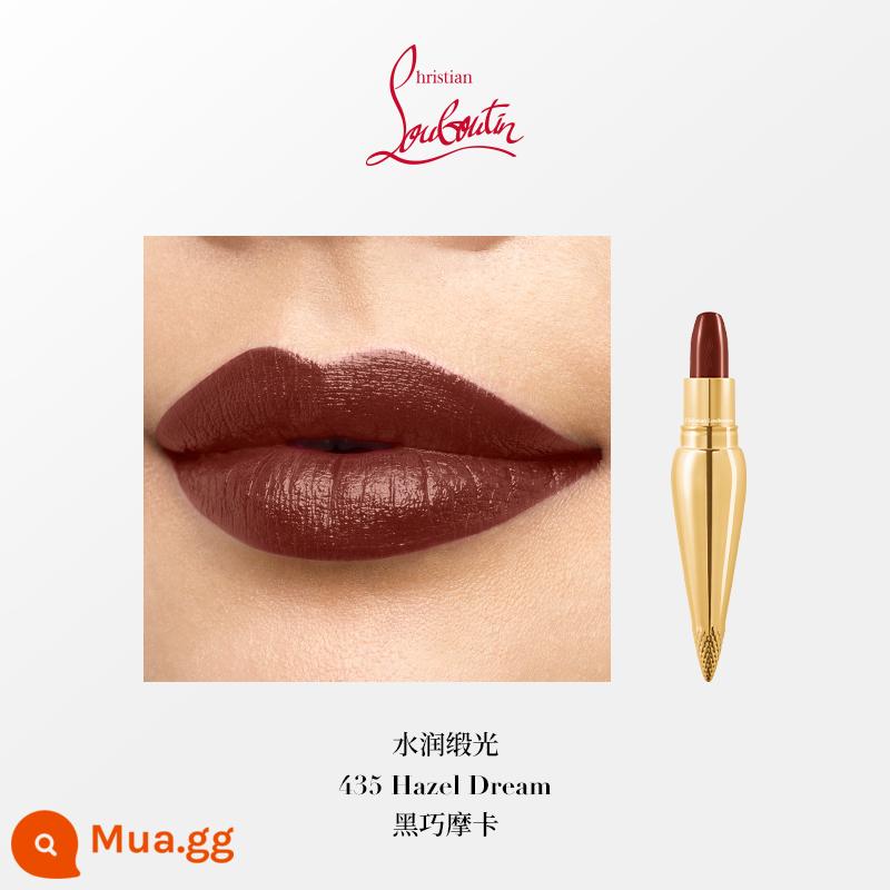 [Quà Năm Mới] CL Road Platinum Queen's Scepter Lipstick cl Radish Ding Lipstick 342M Matte - Golden Tube Hydrating 435 Dark Mocha