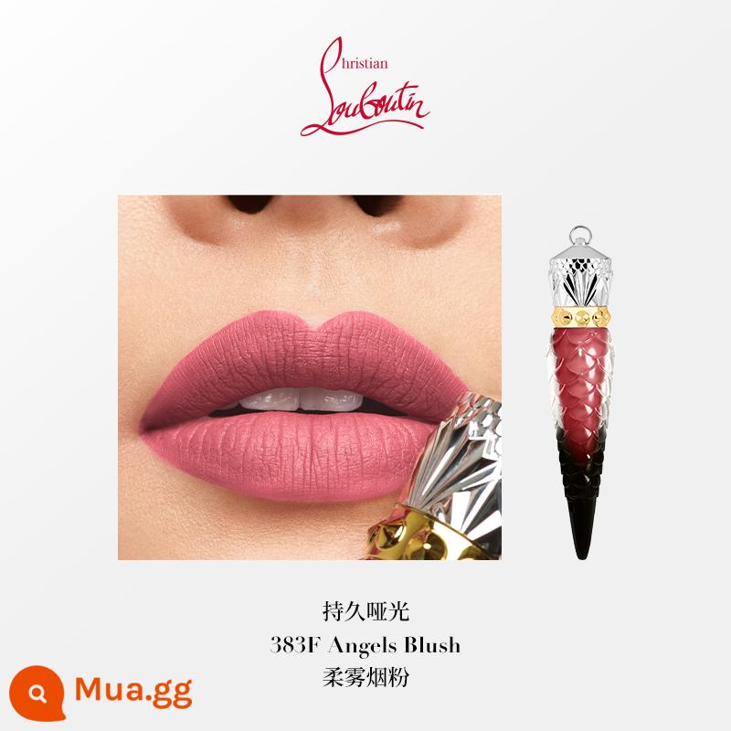 [Quà Giáng sinh] CL Road Platinum Queen's Scepter Lip Glaze cl Luo Boding Lipstick Son môi 001F Lasting Matte - [Màu Mới Giảm Giá] 383F Angels Blush Soft Mist Smoke Powder