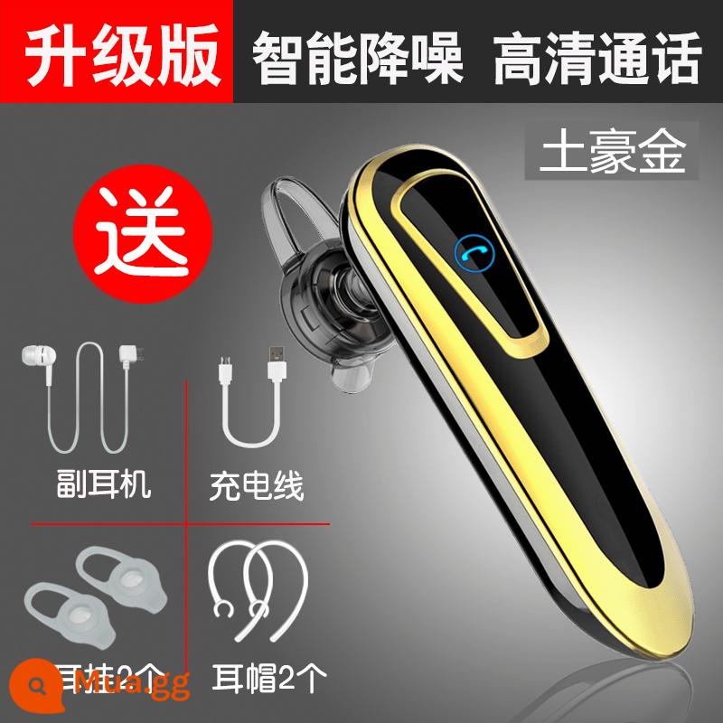 Tai nghe bluetooth không dây cao cấp SF pin siêu khủng 2022 mới Huawei thích hợp chạy xe Apple vivo - Tuhao Gold [thời gian đàm thoại 60 giờ] Chất lượng âm thanh HD + đeo không đau