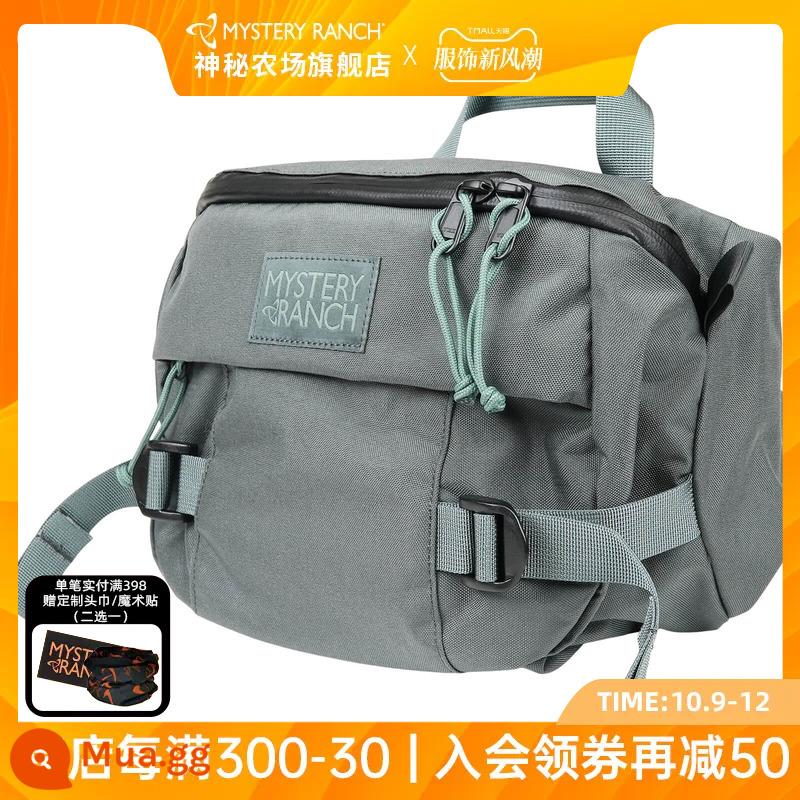 Mysterious Farm HipMonkey Mysterious Ranch Leaf Monkey Pocket Bag Túi Đeo Ngực Nữ Túi Messenger Nam Túi Đeo Vai FullMoon - Vôi khoáng Hip Monkey 8 lít