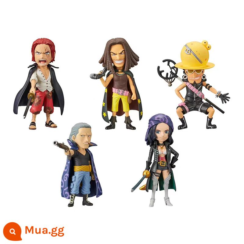 Kính Nhà Máy WCF One Piece RED Phiên Bản Sân Khấu 3 Tóc Đỏ Usopp Robin Mô Hình Phong Cảnh Miễn Phí Vận Chuyển - [Trọn bộ 5 kiểu + 1 kiểu ngẫu nhiên] Tặng hộp đựng trong suốt wcf