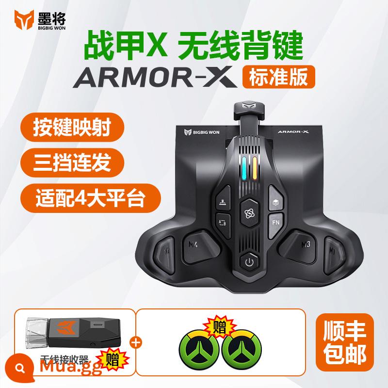 Ink War Armor xPro Tay cầm không dây Phím Quay lại Sê-ri xbox gốc Hỗ trợ Somatosensory xsx Chức năng Macro có thể lập trình Mở rộng Bản đồ Burst Con quay hồi chuyển Một phím PC/PC Ứng dụng Elite - War Armor Standard Edition (Đen) [Không có cảm giác cơ thể] + Mũ Rocker