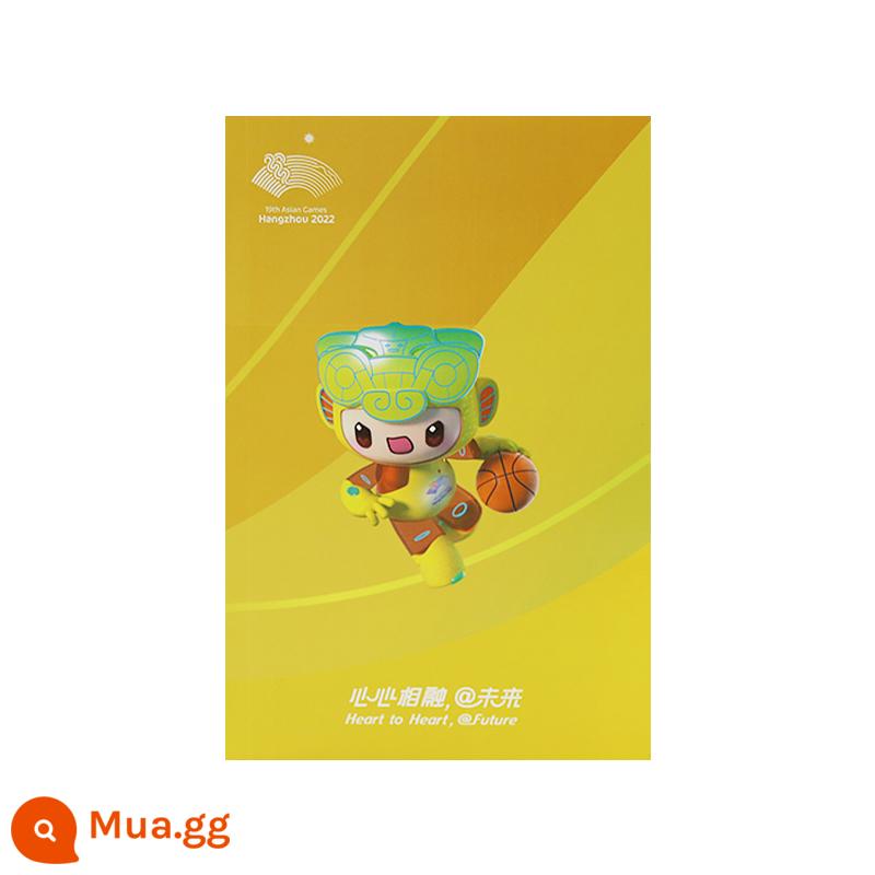 Hàng Châu Asian Games Rhythm Youth Notebook Notebook Đồ dùng học tập Đồ dùng cho trẻ em - Nhịp Điệu Tuổi Trẻ-Cong Cong