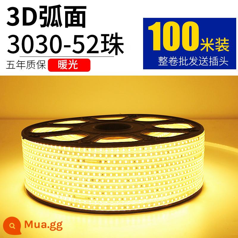 Đèn LED với ánh sáng kỹ thuật ngoài trời 100m - 100 mét [Vua tiết kiệm chi phí] Mẫu nâng cấp và làm sáng ống kính VIP ★ Ánh sáng ấm áp đi kèm 10 phích cắm