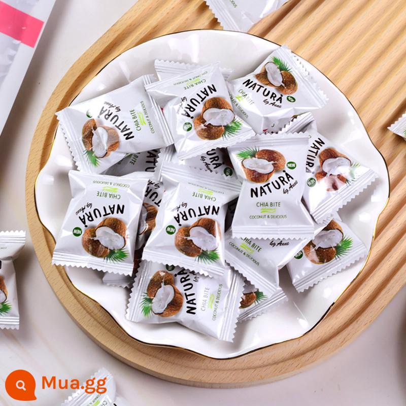 Morinaga Kẹo bơ cứng muối biển Kẹo sữa caramel đào trắng Kẹo Matcha nhập khẩu Nhật Bản Đồ ăn vặt Tết Kẹo hạnh phúc - Bánh dừa Thái (khoảng 45 cái)