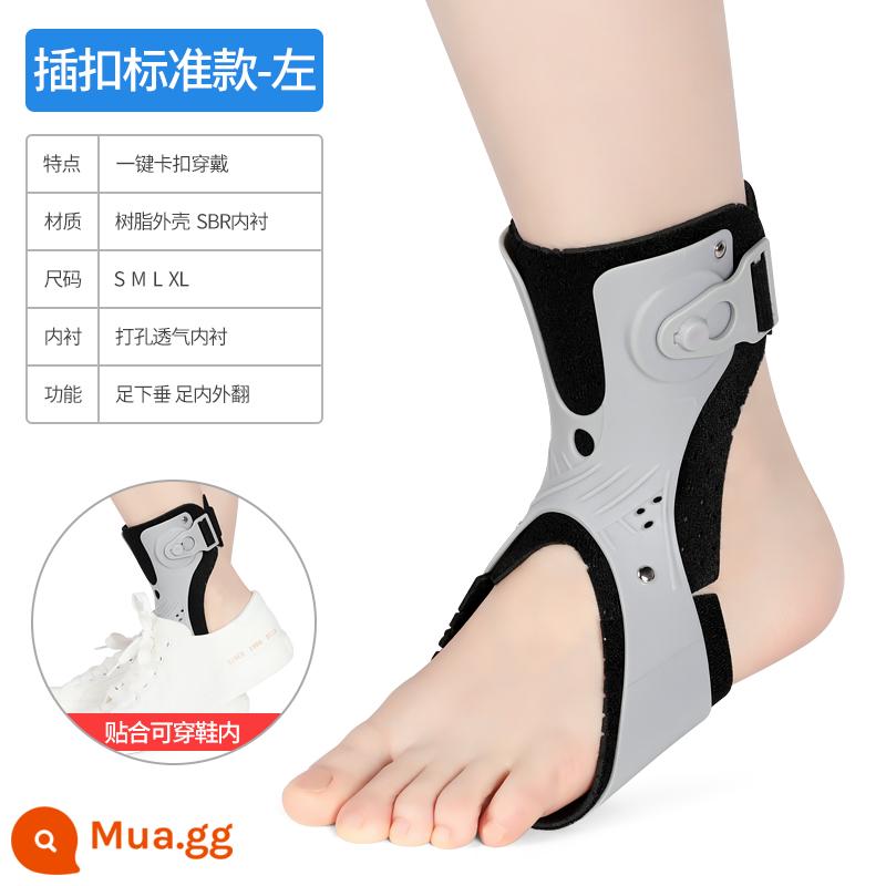 Crown Love Foot Foot Chống bảo vệ Symble Puzzle Gleeter Huấn luyện Thiết bị chân Chân chính xác Con lăn cuộn đúng - Khóa kiểu tiêu chuẩn [chân trái]