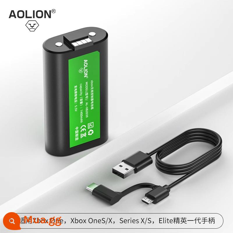 Pin lithium của bộ điều khiển Xbox AOLION phù hợp với bộ điều khiển gốc của Microsoft seriesx/s bộ sạc XSX XSS Elite Elite thế hệ bộ sạc đồng bộ - [Phong cách nóng bỏng] Bộ pin lithium có thể sạc lại cho bộ điều khiển Xbox