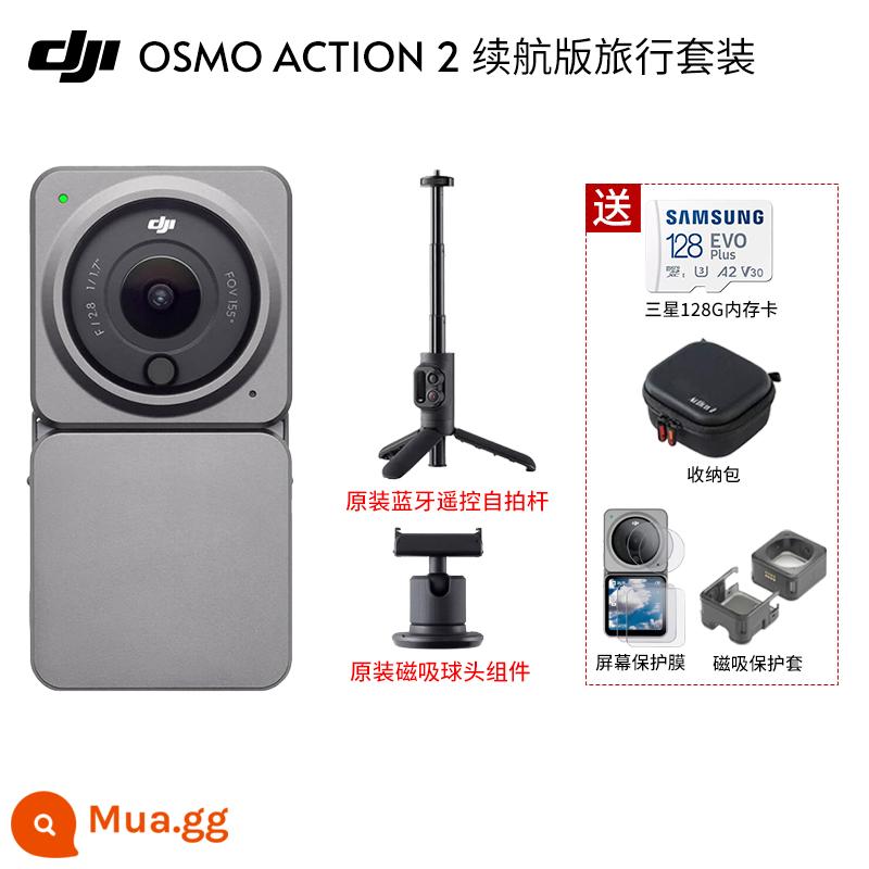 Camera thể thao DJI ACTION3 chống nước chống rung độ nét cao live 5k selfie - Bộ du lịch chính hãng tuổi thọ pin AC2