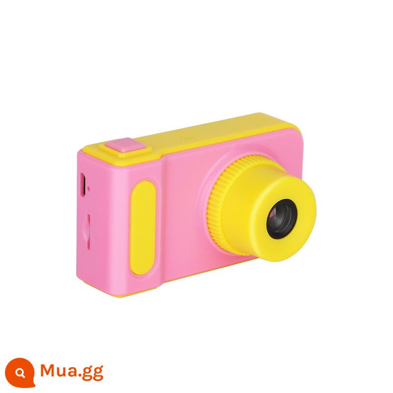 Komery CDF1 có thể lấy máy ảnh kỹ thuật số Mini Selfie Du lịch Girl Boy Puzzle Toy - hồng