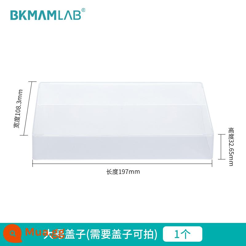 Giá ống ly tâm hai mặt sinh học Beekman Giá ống ep Giá ống PCR Giá ống hai bảng đa chức năng Giá ống nghiệm phòng thí nghiệm bằng nhựa 60 lỗ 96 lỗ 0.5ml 1.5ml 2ml - Nắp lớn (có thể chụp ảnh nếu cần nắp)