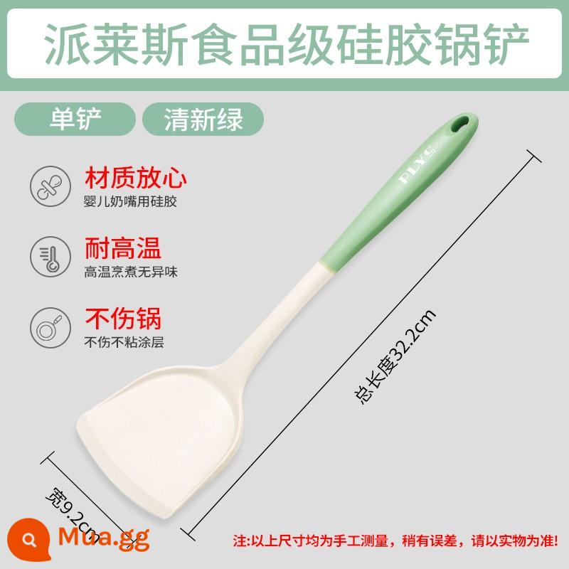 Đức Thìa Canh Silicone Lớn Canh Hộ Gia Đình Lẩu Rò Rỉ Thìa Chiên Tay Cầm Dài Không Làm Tổn Thương Nồi Dụng Cụ Nhà Bếp Bộ Vật Dụng Nhà Bếp - ❤Silic 230oC❤[Thuổng]