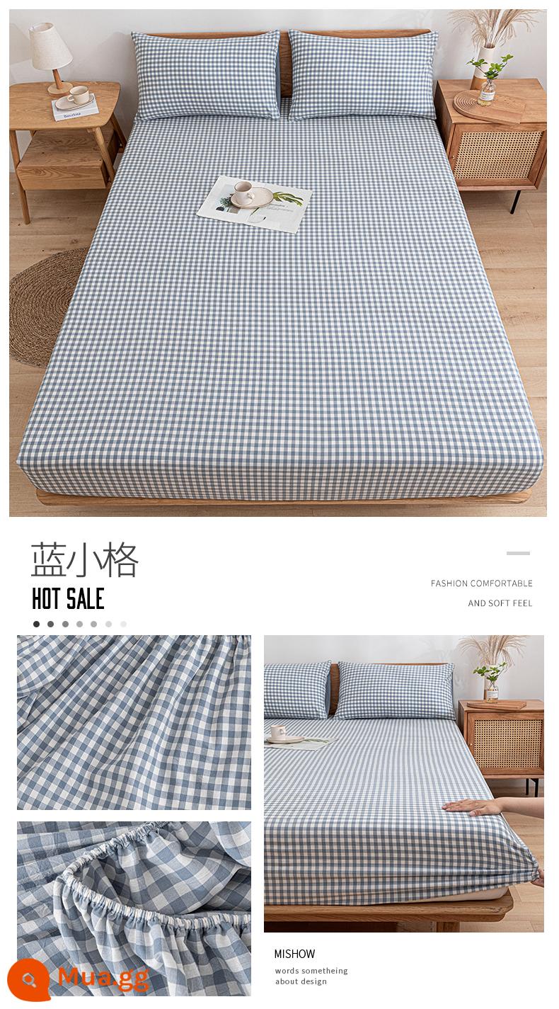 Jieliya Xinjiang Cotton Bed Bed Single -Belling Bed Bed Cover Cotton Cotton Tablet Bed Bed Bedding Bed Cover Bụi che phủ bụi - Lan Xiaoge [chải bông Tân Cương, quy trình giặt]