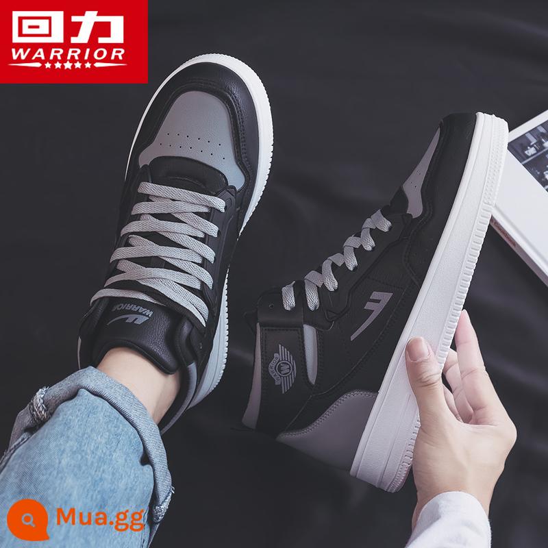 Giày Nam Kéo Lại Hai Giày Cotton Nam Mùa Đông Plus Nhung 2023 Mới Làm Dày Ấm Áp-Top Giày Thể Thao Thường Ngày Giày Sneaker - Màu đen (kiểu thông thường)