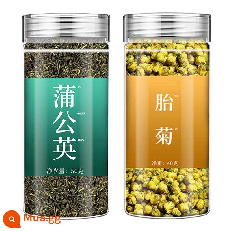 Trà bồ công anh mới Granny Ding 500g Núi Trường Bạch chính hãng có thể kết hợp với nước ngâm hoa cúc để thanh nhiệt, giảm nhiệt cho trà nóng bảo vệ sức khỏe. - Bồ công anh + hoa cúc [tổng cộng 2 chai]