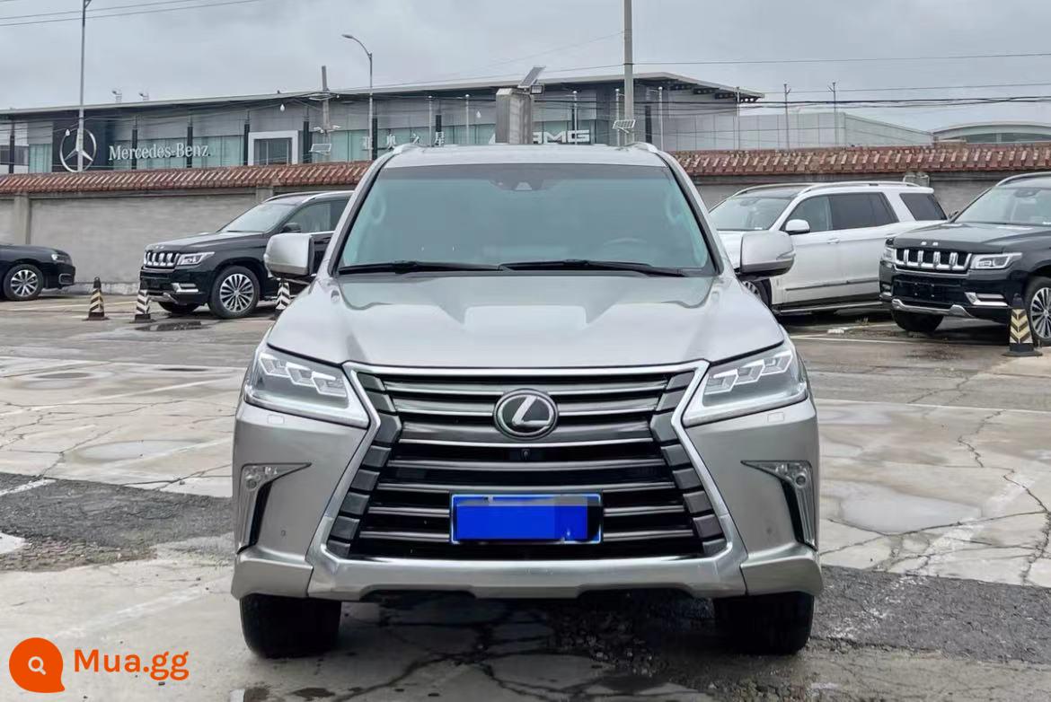 Thích hợp cho 08-15 Lexus LX570 mẫu cũ đến mẫu nâng cấp mới 18-21 mẫu cản trước và sau - 18 lưới ô tô nguyên bản