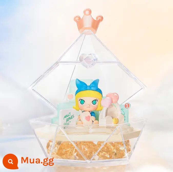 Chính Hãng POPMART Bubble Mart Lãng Mạn Đầu Ngón Tay Loạt Cảnh Mô Hình Hộp Mù Dễ Thương Đồ Chơi Quà Tặng Vòng - Chỉ cần bạn nhớ tôi - mở hộp nhưng không đóng gói