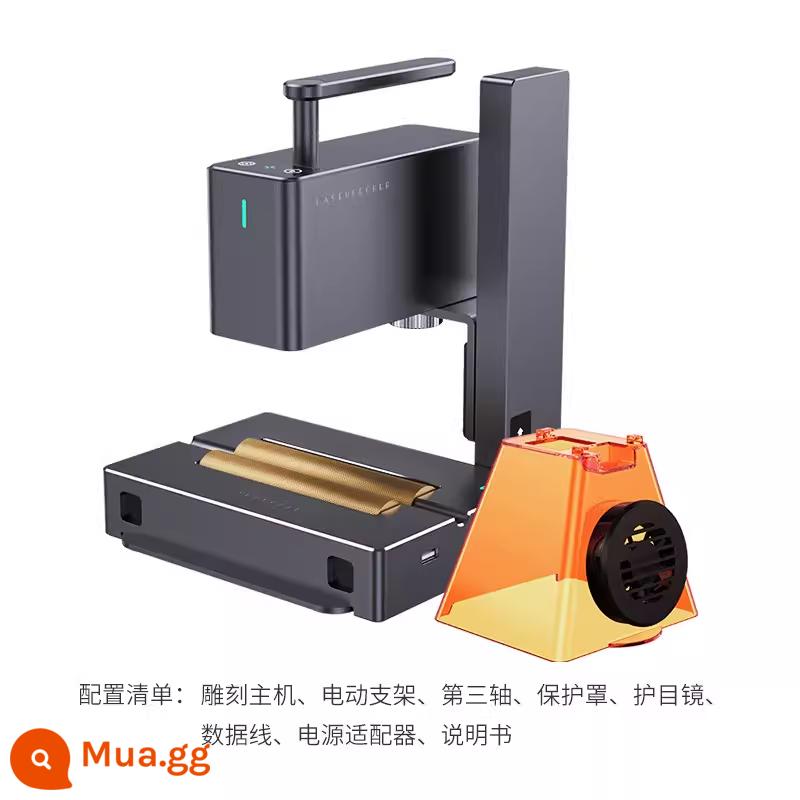 Chim Gõ Kiến 2nd Thế Hệ Khắc Laser Máy Tính Để Bàn Nhỏ Di Động DIY Cầm Tay Hoàn Toàn Tự Động Khắc Laser Và Mã Hóa - Mô hình chuyên nghiệp thế hệ thứ hai [mô hình cơ bản + trục thứ ba]