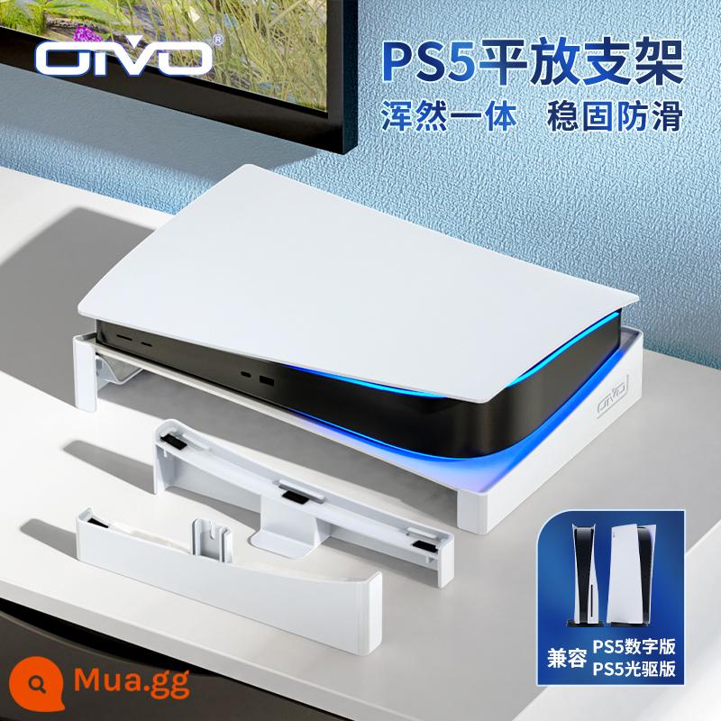 OIVO Sony PS5 máy chủ trò chơi lưu trữ giá đỡ ngang CD phiên bản kỹ thuật số phiên bản máy tính để bàn đa năng kệ phẳng - Giá đỡ đơn giản để đặt máy chủ theo chiều ngang