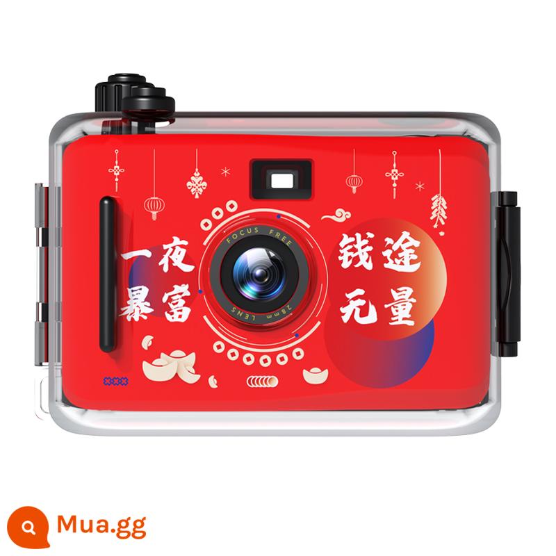 Fool Mini Retro Waterprof Film Camera, Tiêu cực, Trẻ em Quà tặng của Học sinh Campuc - làm giàu qua đêm