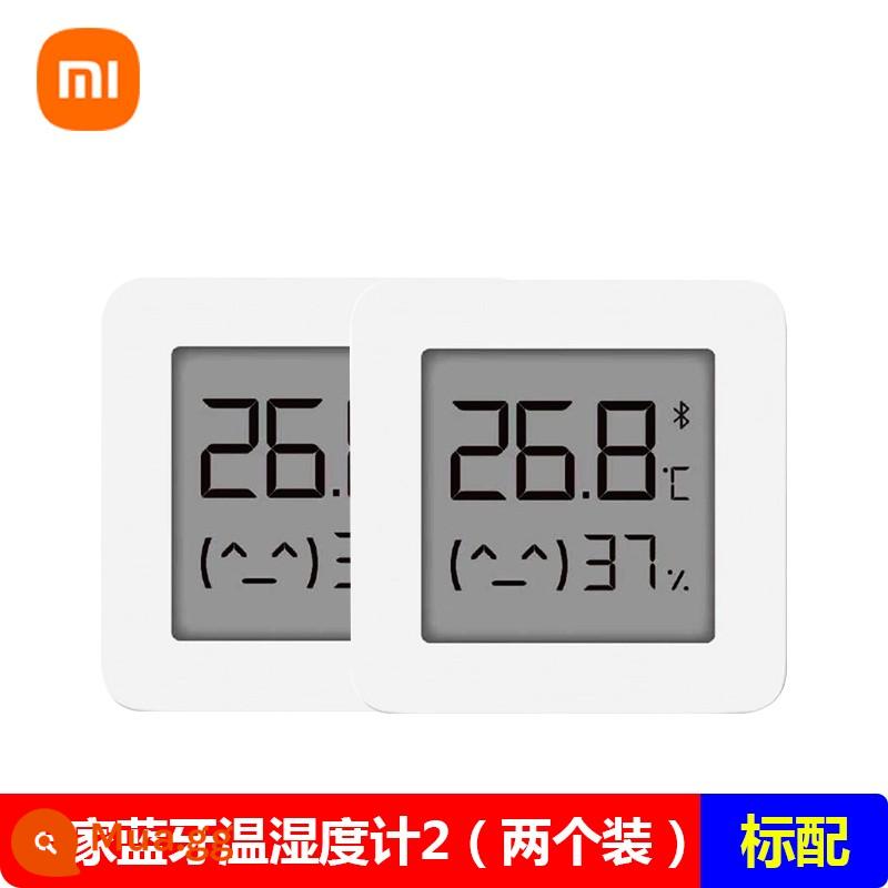 Đồng Hồ Đo Nhiệt Độ Và Độ Ẩm Điện Tử Bluetooth Xiaomi Mijia 2 Cảm Biến Đồng Hồ Đo Nhiệt Độ Và Độ Ẩm Trong Nhà Thông Minh - (2 cái) Máy đo nhiệt độ Bluetooth Xiaomi 2