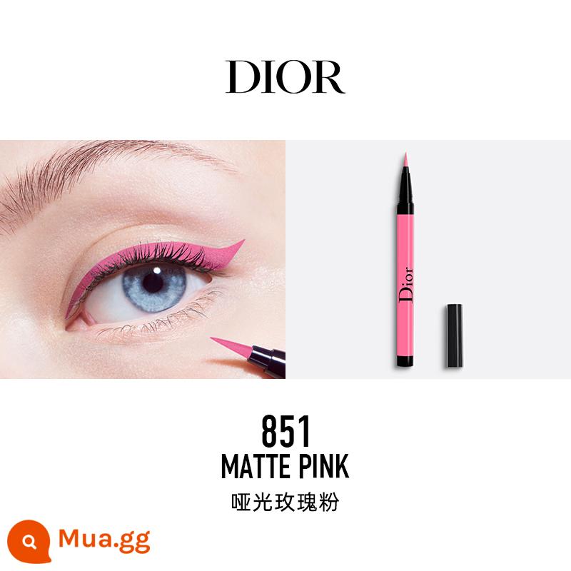 [Quà tặng năm mới] Bút kẻ mắt dạng lỏng Dior Stunning Show Trang điểm hoàn màu mượt mà không thấm nước - 851 hồng hồng lì